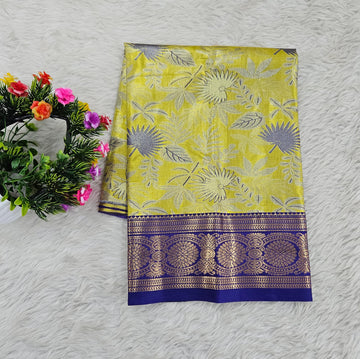 (0–1 Year) Lehenga – Unstitched (Blouse + Material)