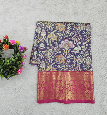 (0–1 Year) Lehenga – Unstitched (Blouse + Material)