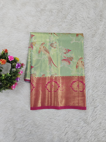 (0–1 Year) Lehenga – Unstitched (Blouse + Material)