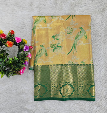 (0–1 Year) Lehenga – Unstitched (Blouse + Material)