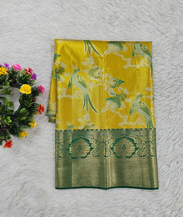 (0–1 Year) Lehenga – Unstitched (Blouse + Material)