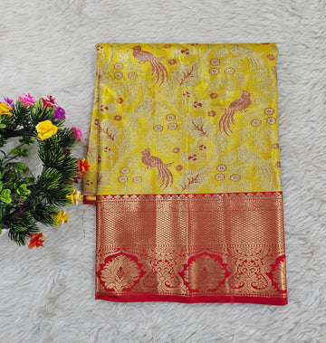 (0–1 Year) Lehenga – Unstitched (Blouse + Material)