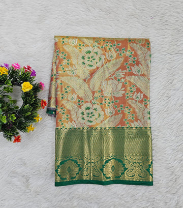 (0–1 Year) Lehenga – Unstitched (Blouse + Material)