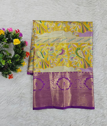 (0–1 Year) Lehenga – Unstitched (Blouse + Material)