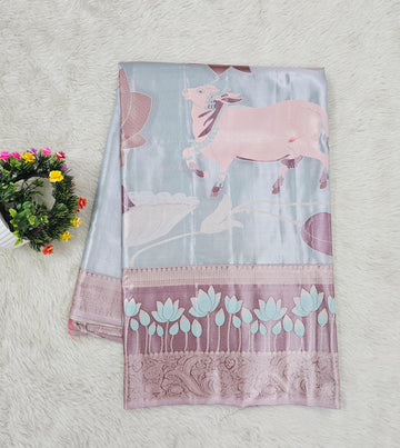 Semi kanchipattu saree