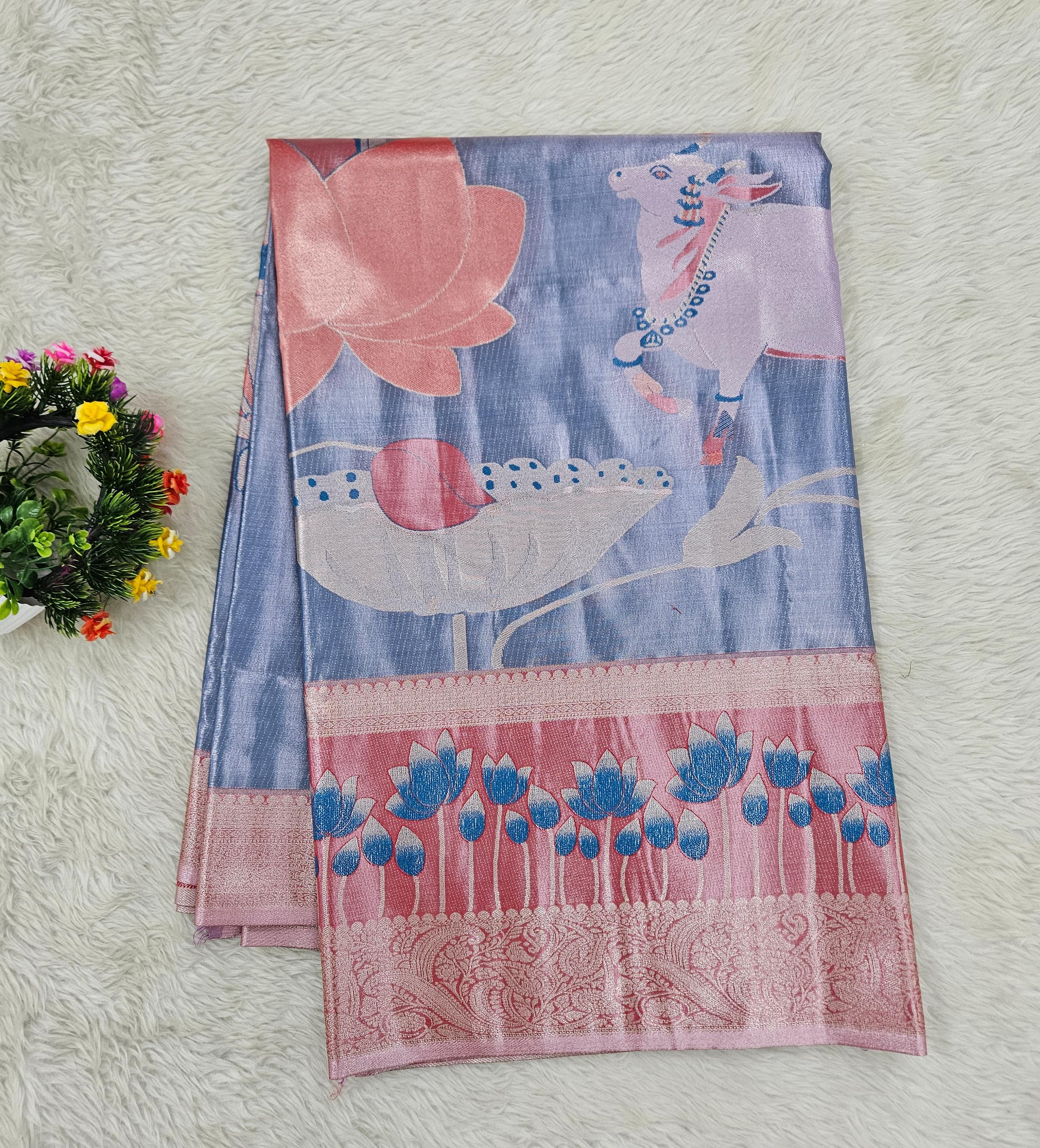 Semi kanchipattu sarees