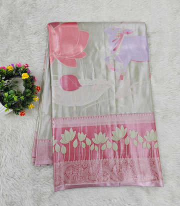 Semi kanchipattu sarees