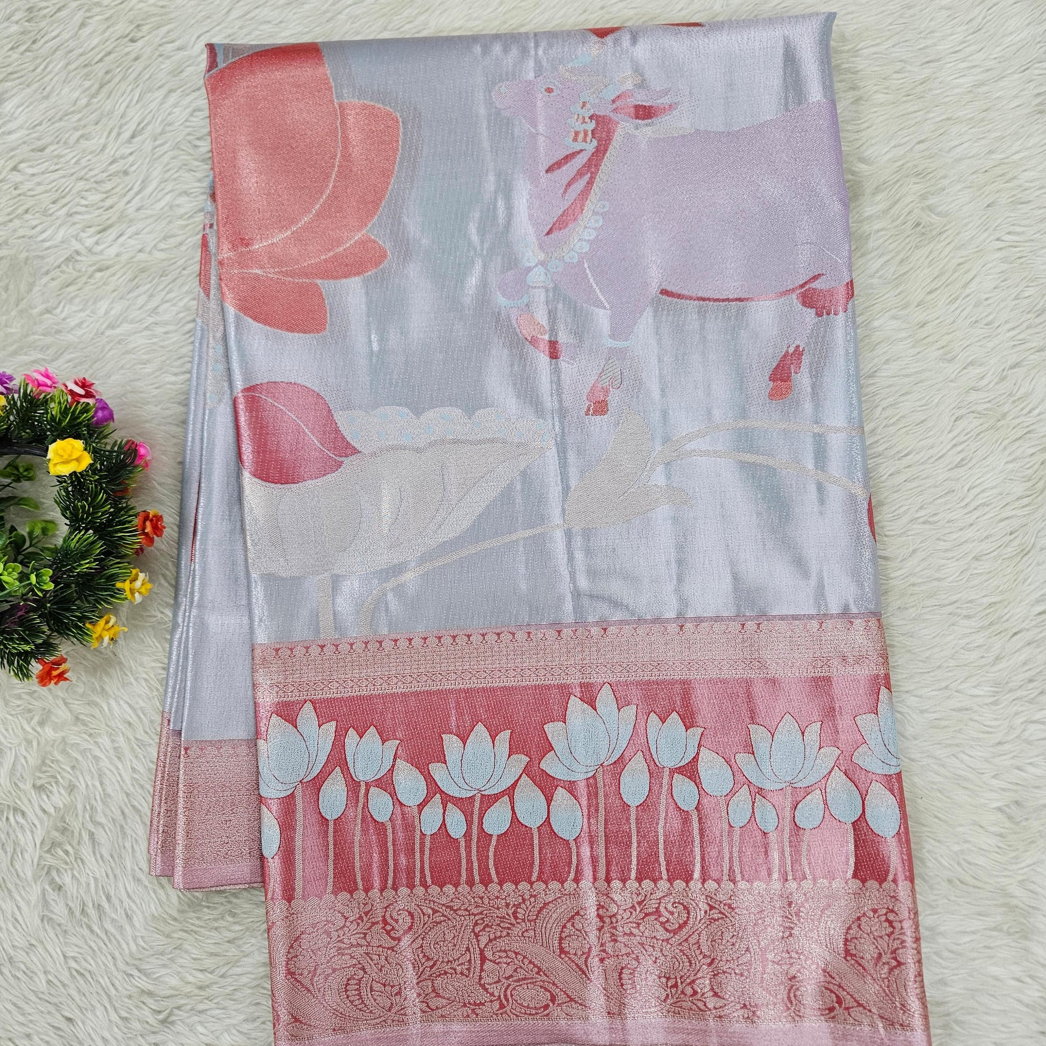 Semi kanchipattu sarees