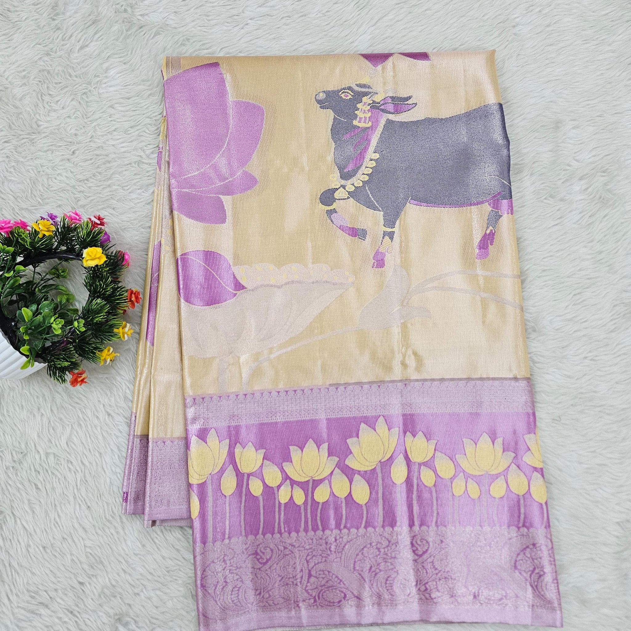 Semi kanchipattu sarees