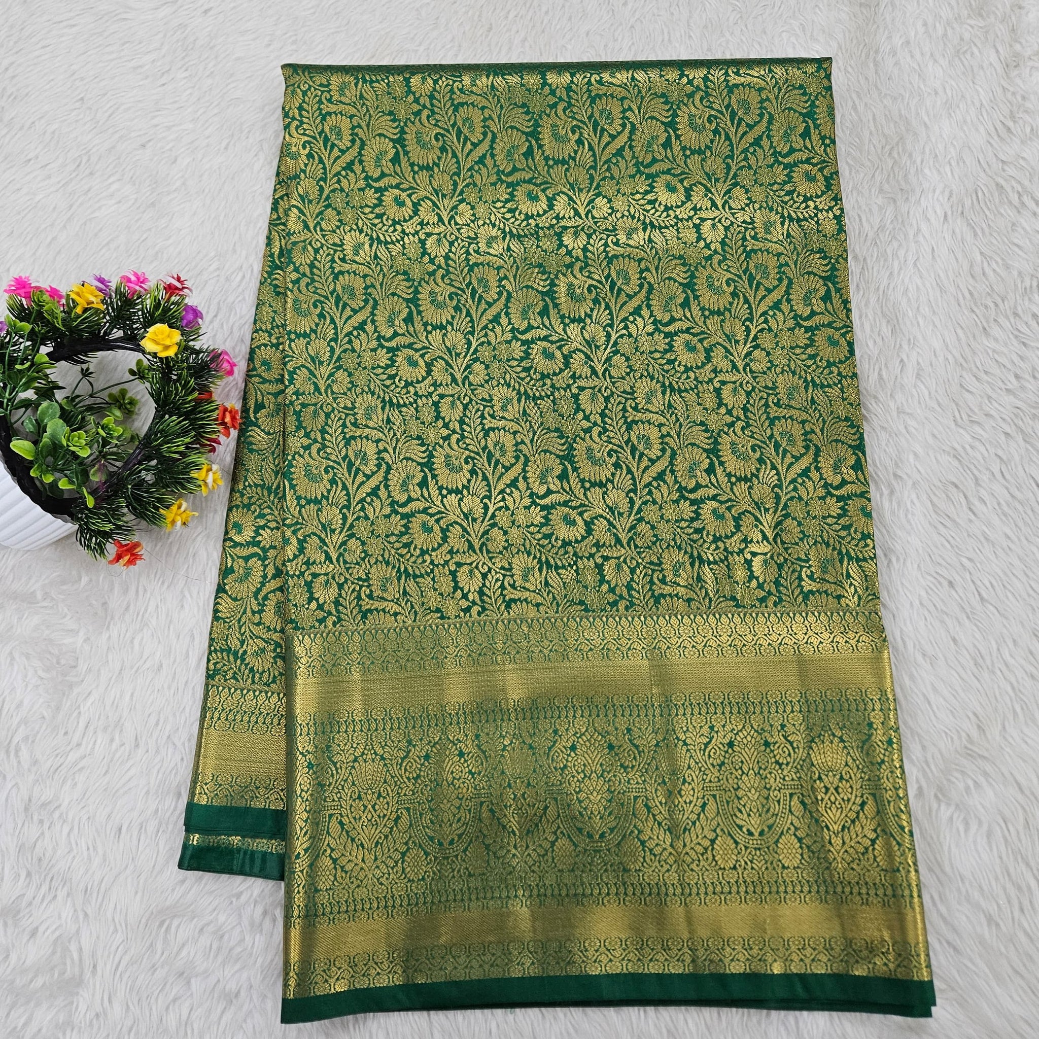 Semi kanchipattu saree