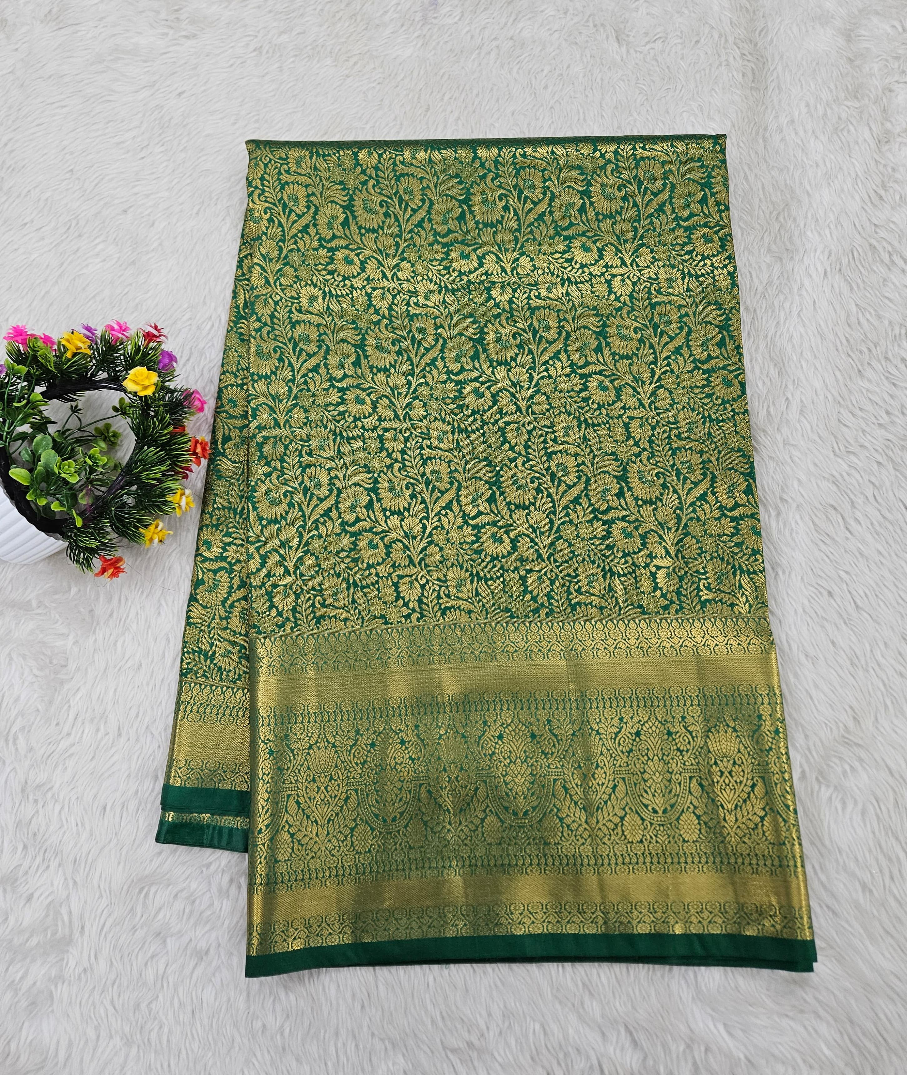 Semi kanchipattu saree