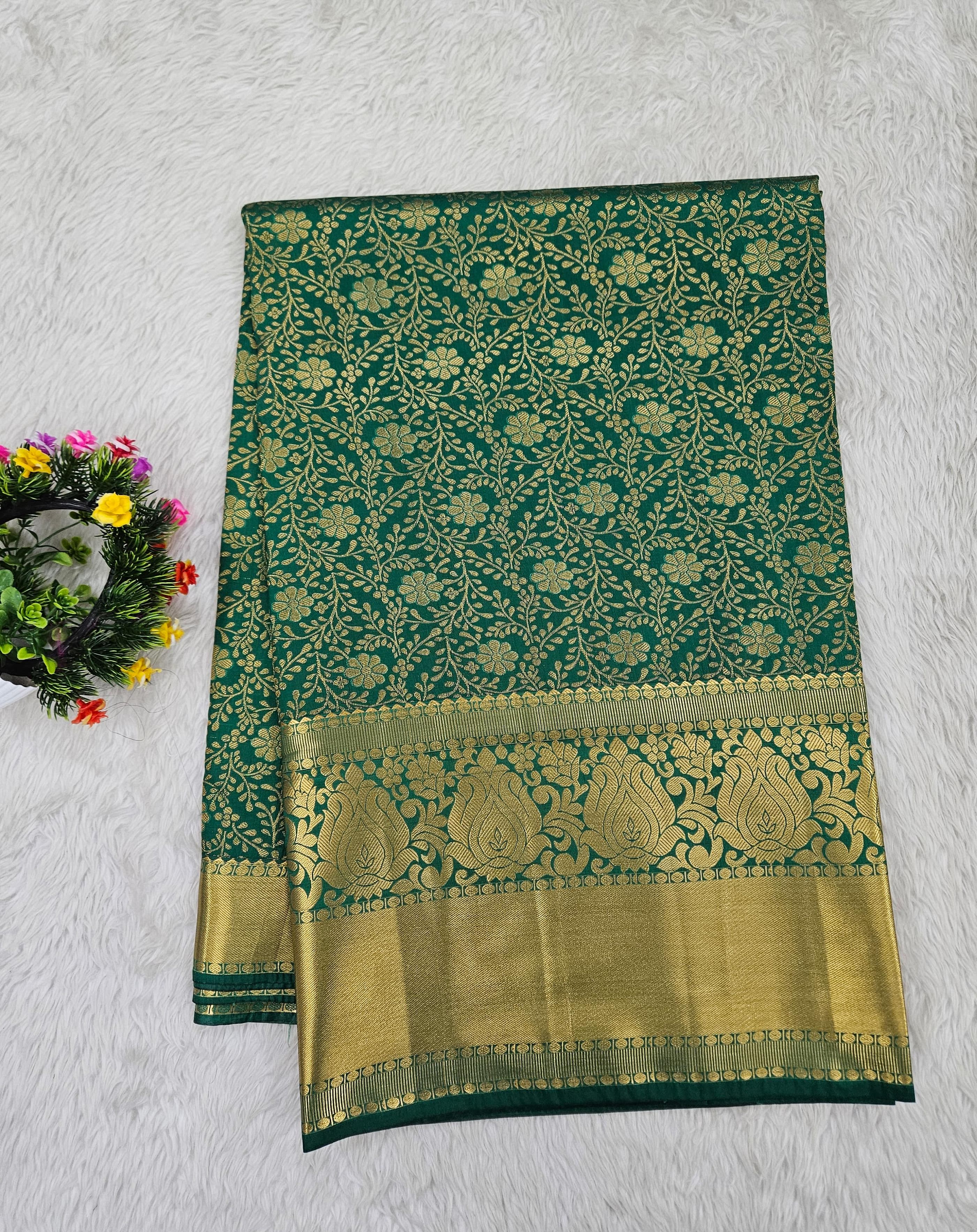 Semi kanchipattu saree