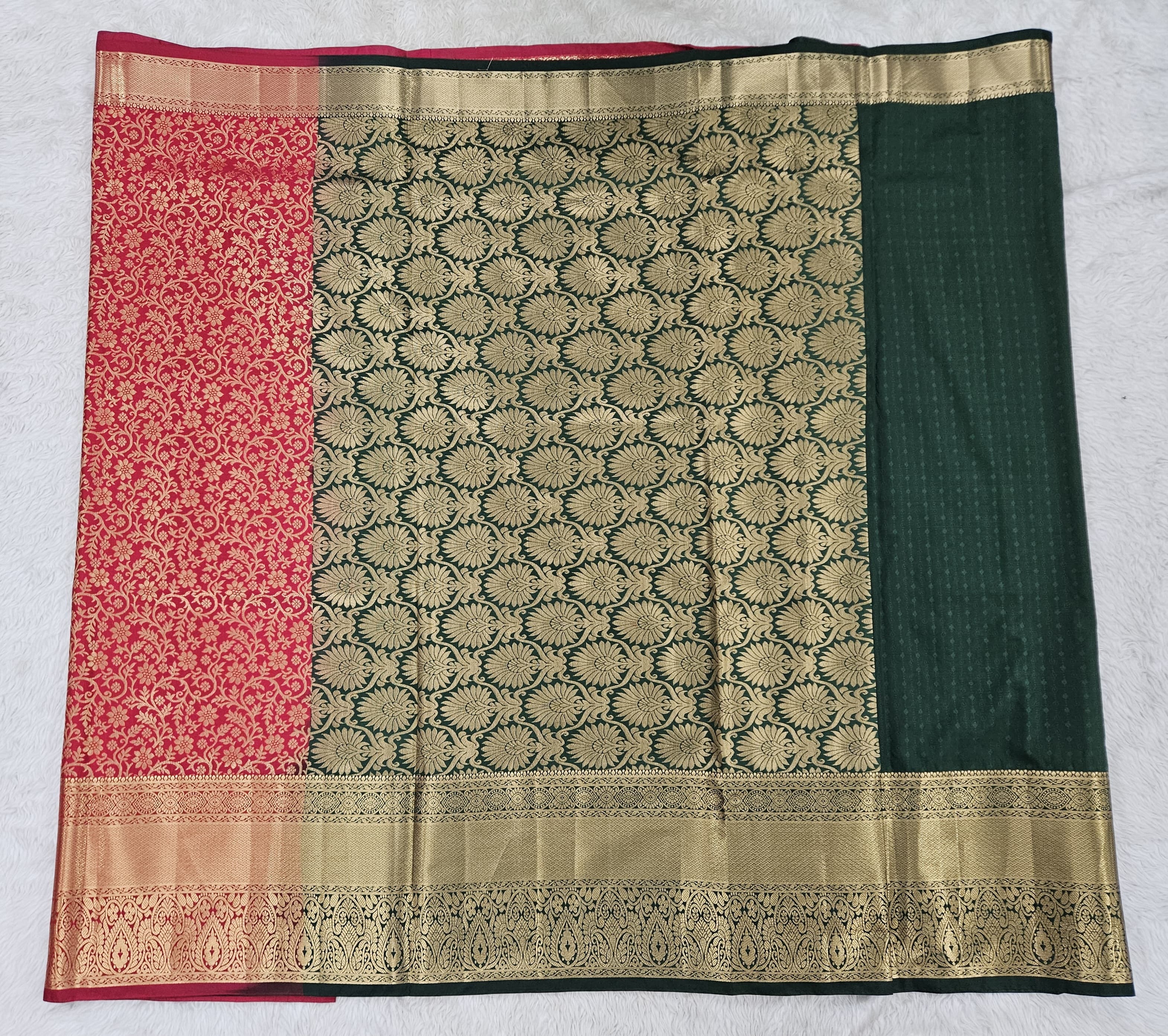 Semi kanchipattu saree