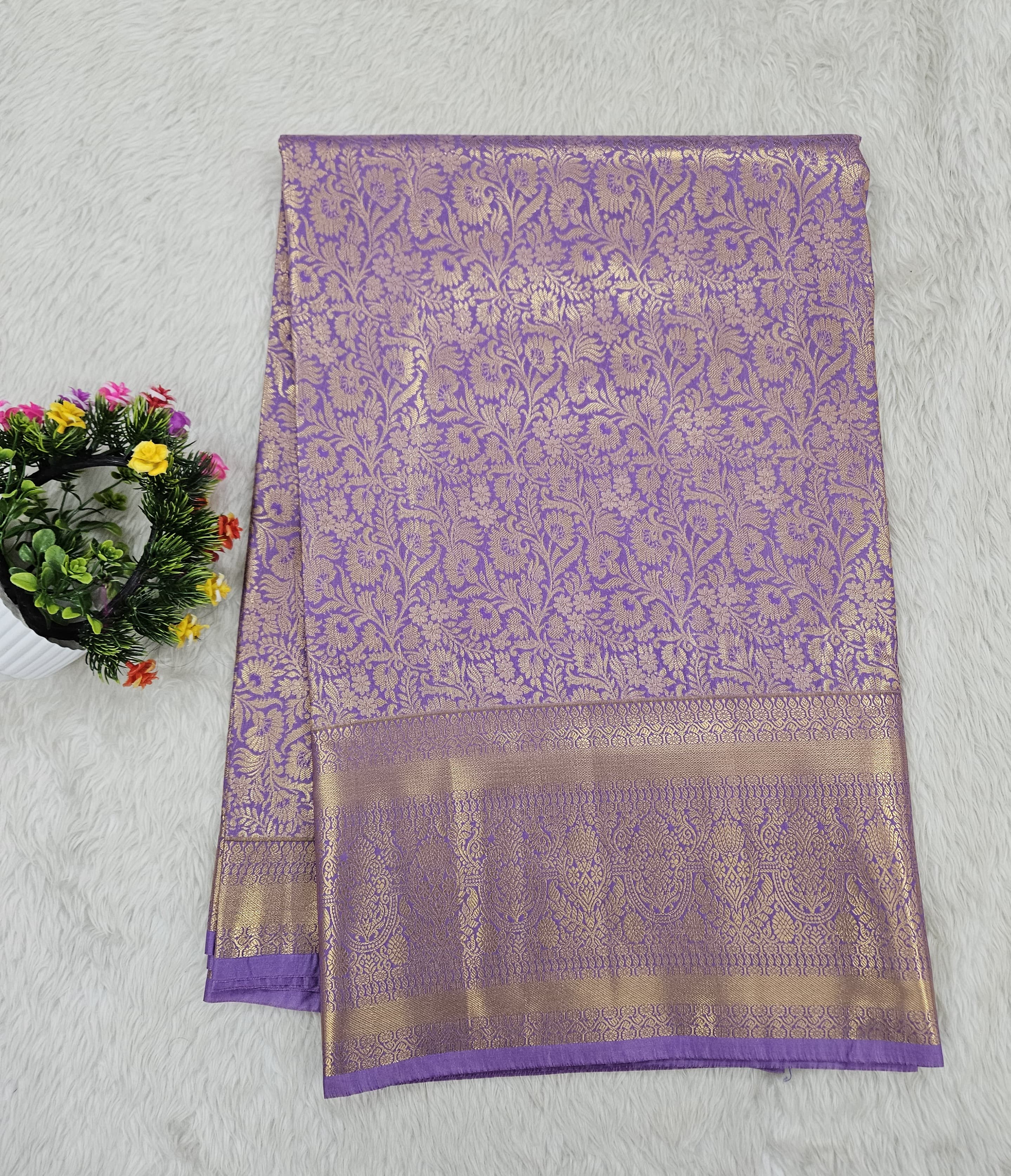 Semi kanchipattu saree