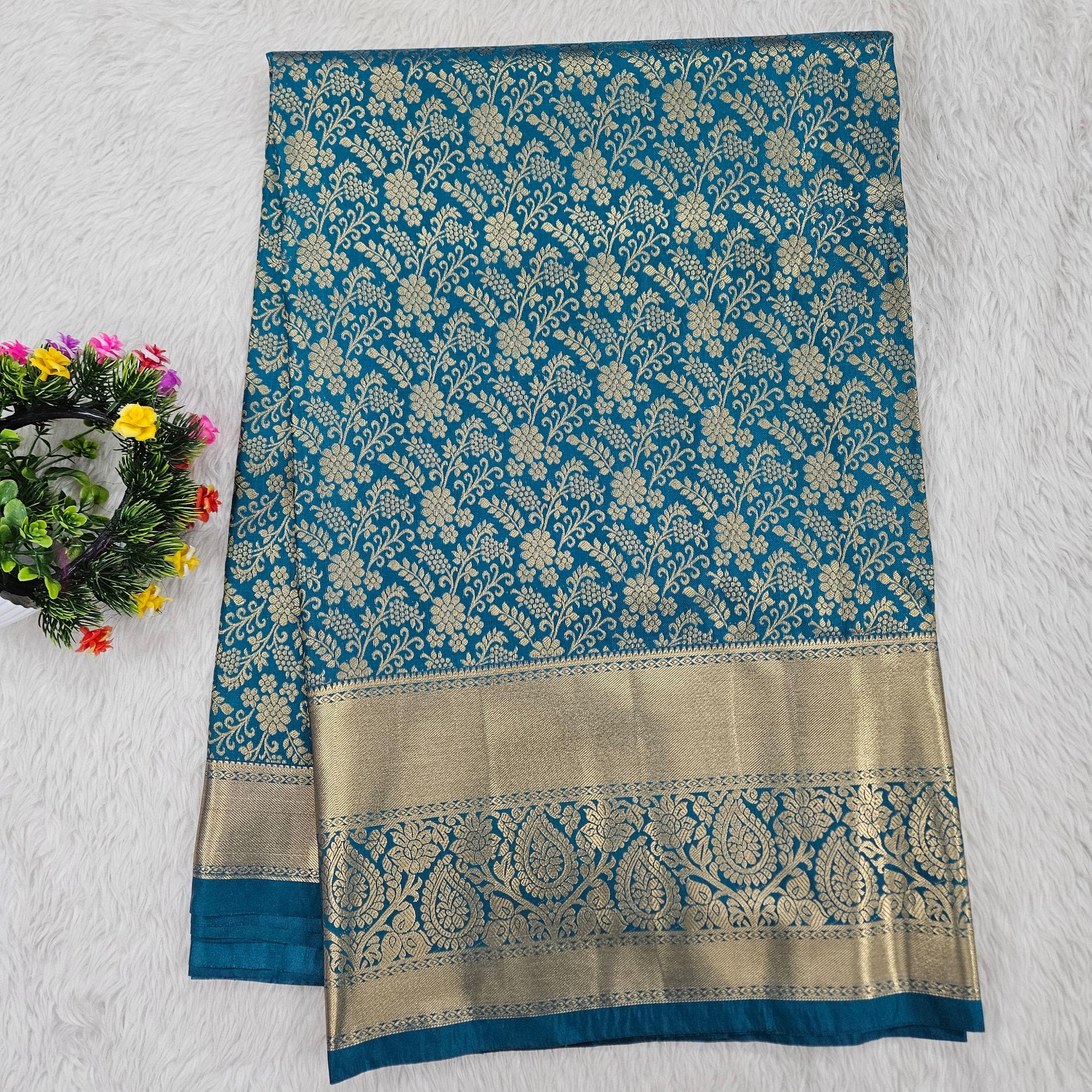 Semi kanchipattu saree