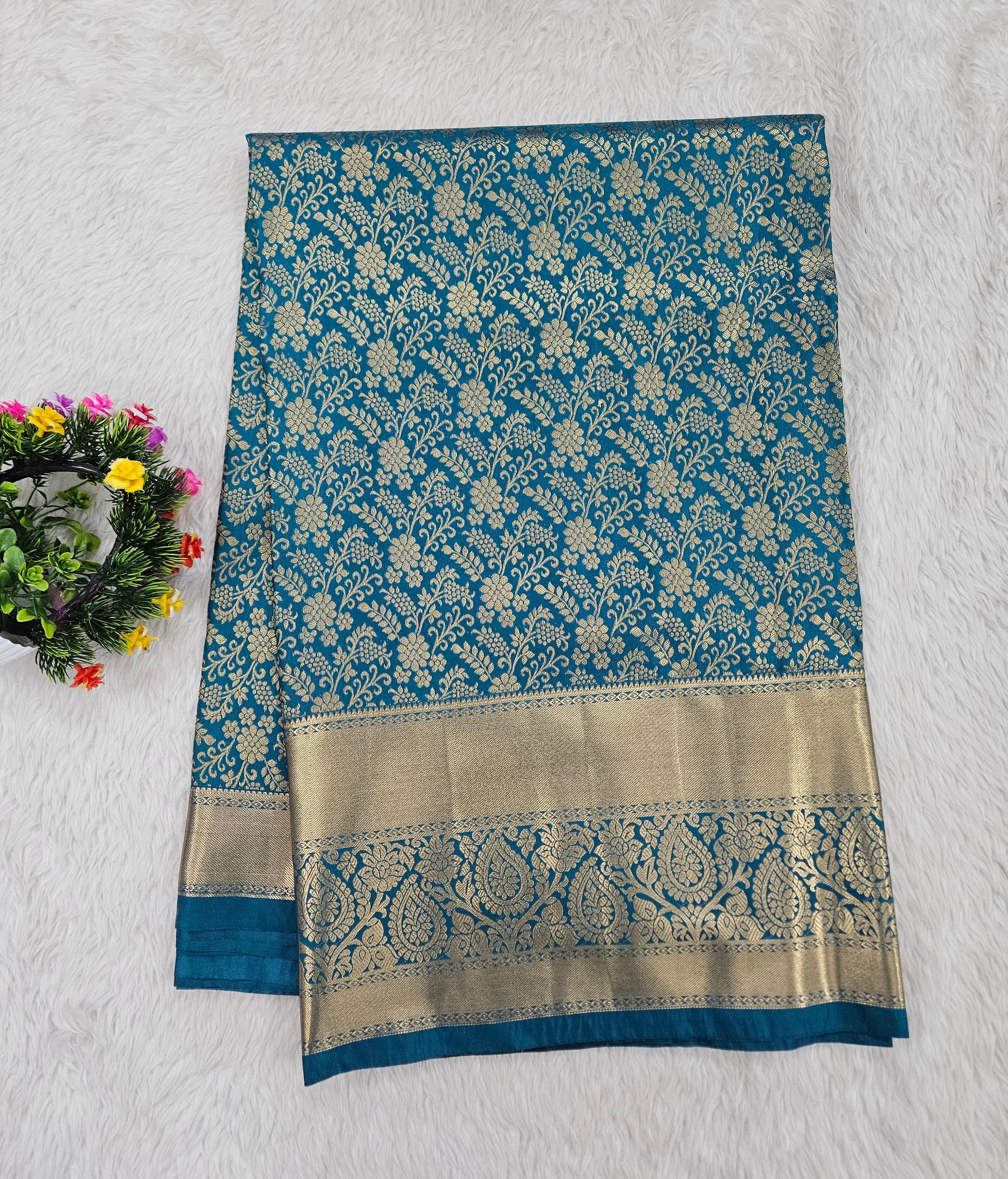 Semi kanchipattu saree