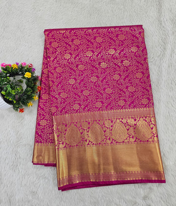 Semi kanchipattu saree