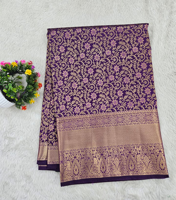 Semi kanchipattu saree