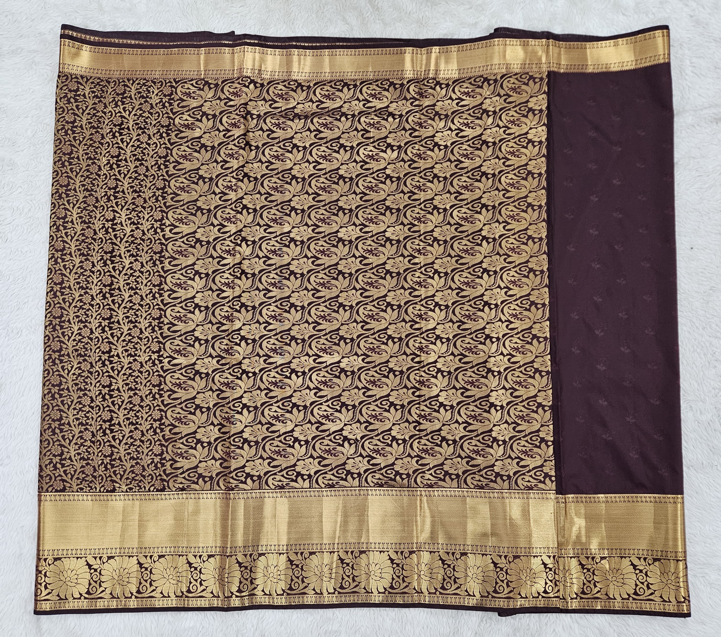 Semi kanchipattu saree