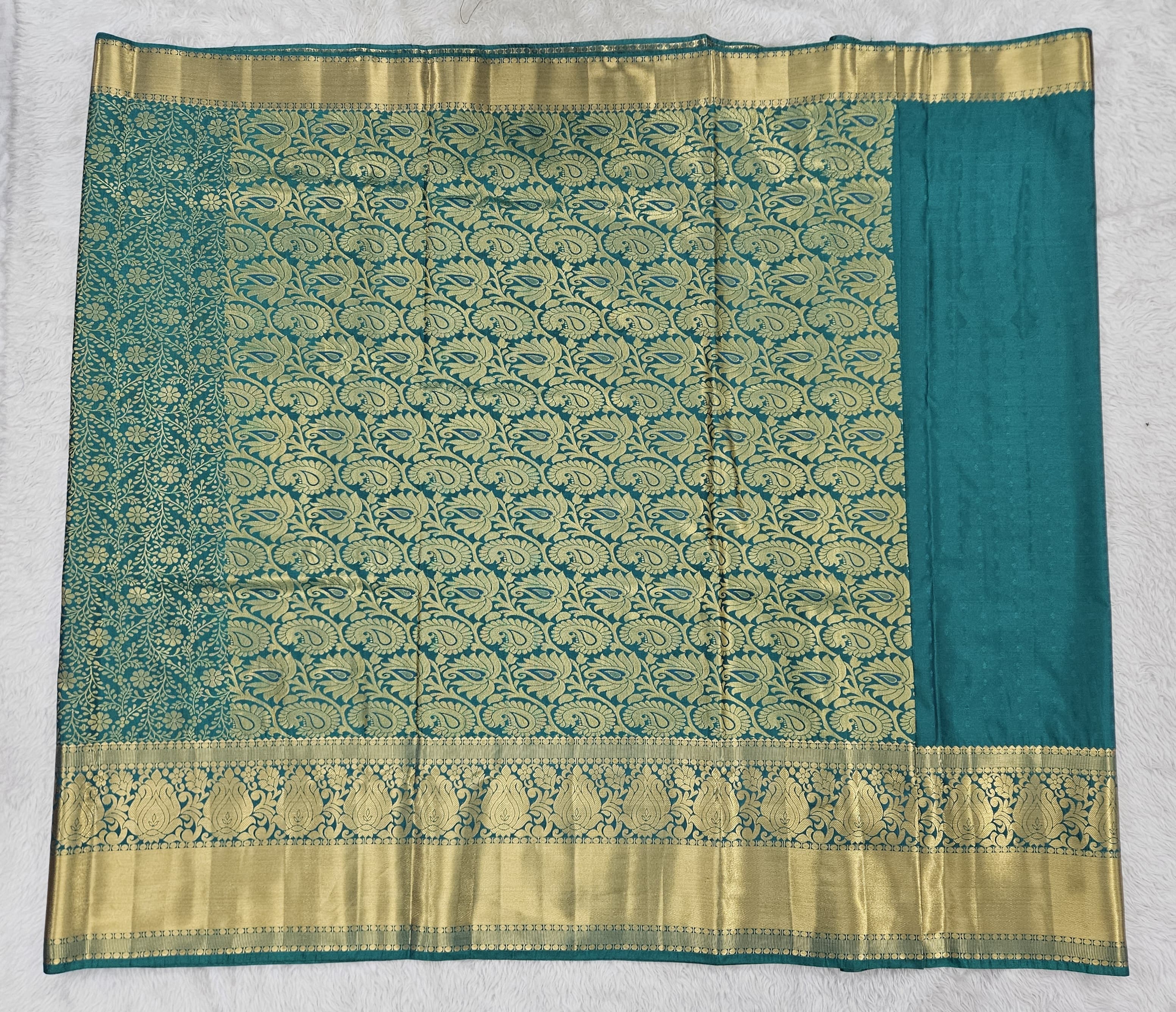 Semi kanchipattu saree