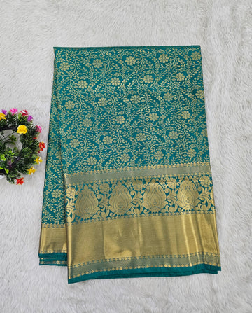 Semi kanchipattu saree