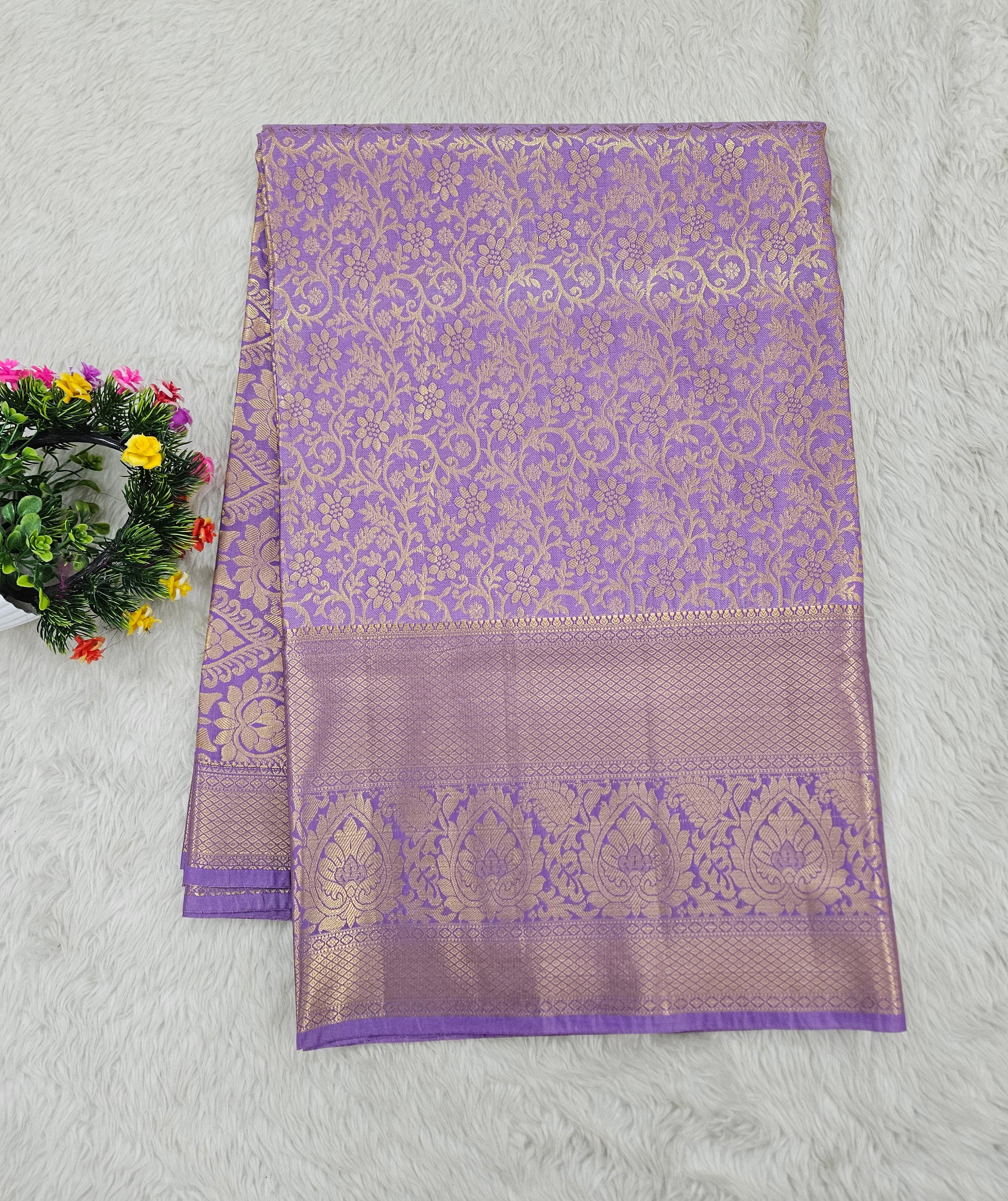 Semi kanchipattu saree