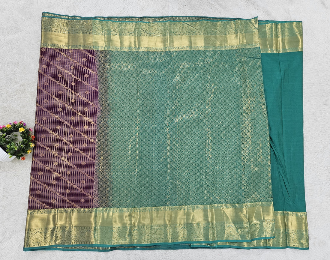 Semi kanchipattu saree