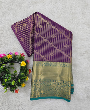 Semi kanchipattu saree