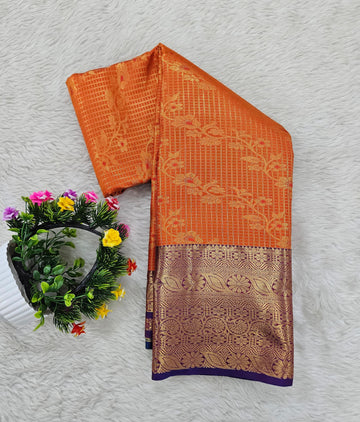 Semi kanchipattu saree