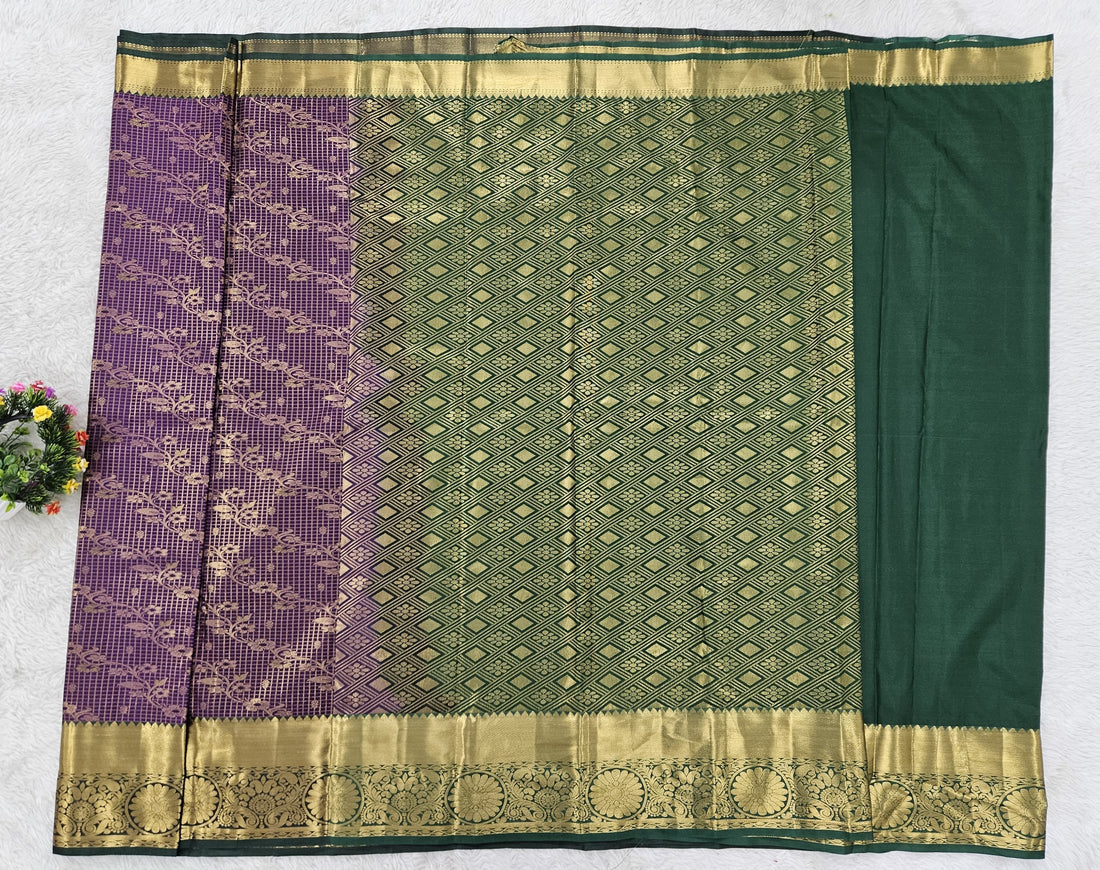 Semi kanchipattu saree