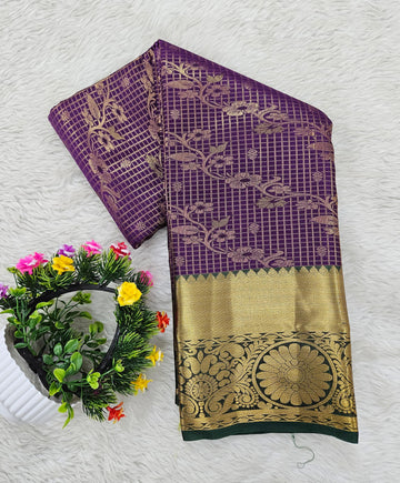 Semi kanchipattu saree