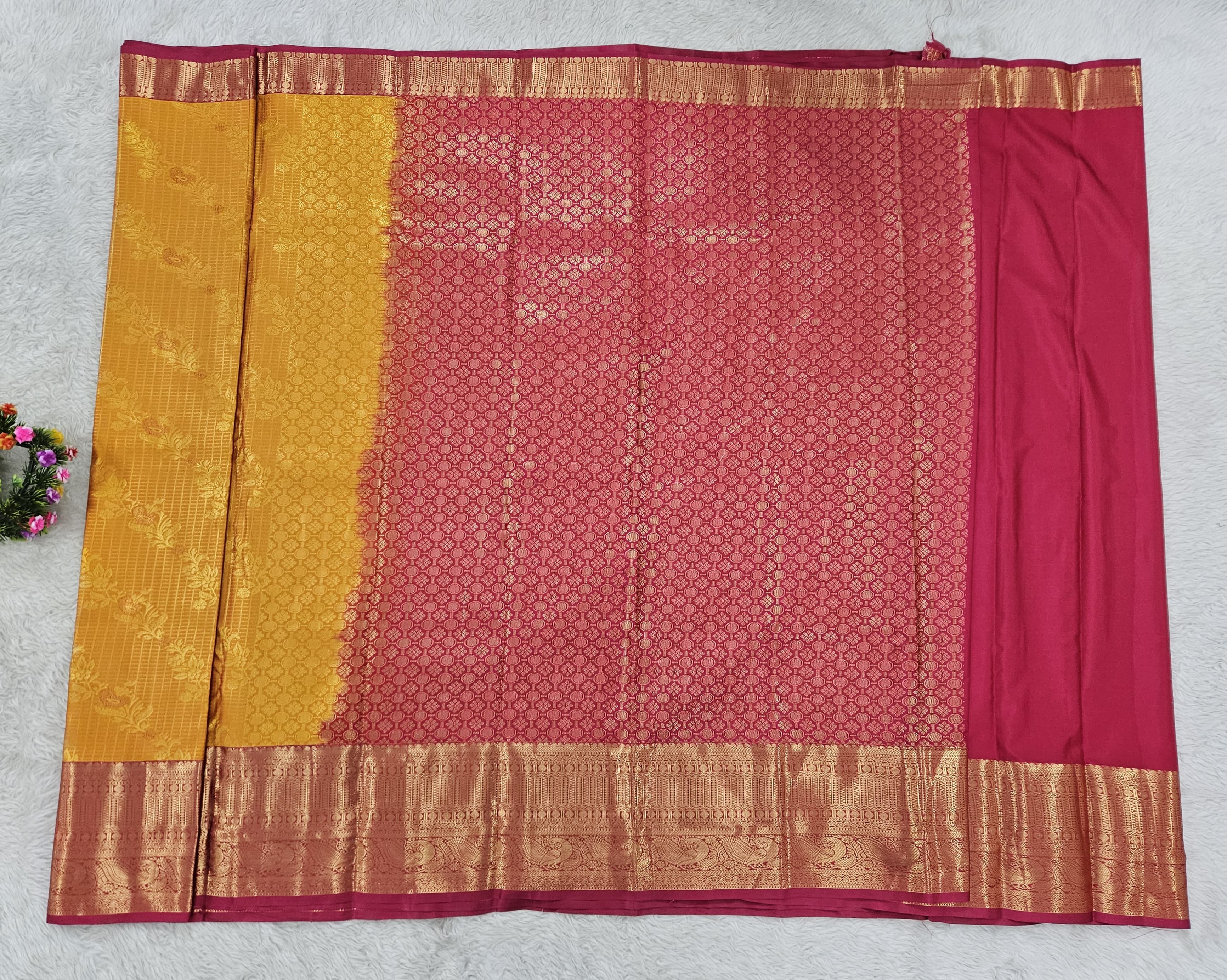 Semi kanchipattu saree