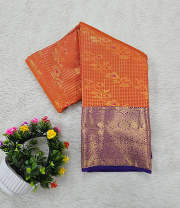 Semi kanchipattu saree