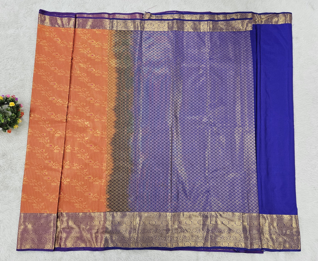 Semi kanchipattu saree