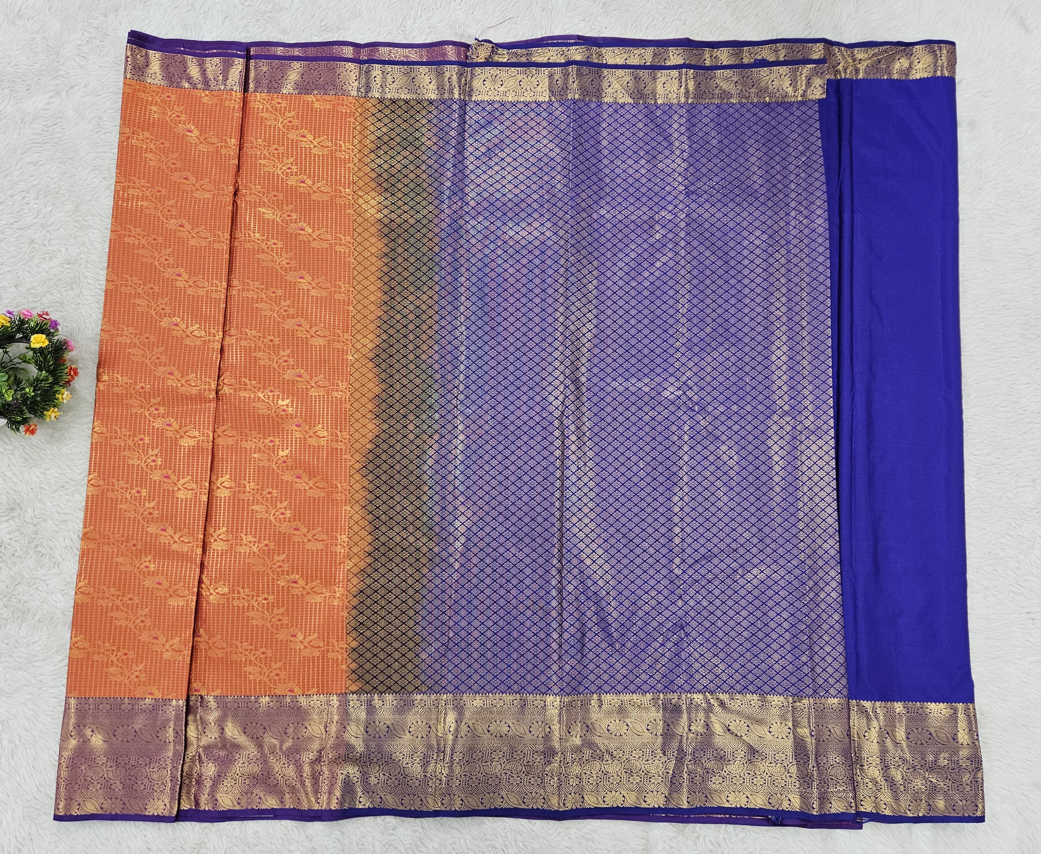 Semi kanchipattu saree