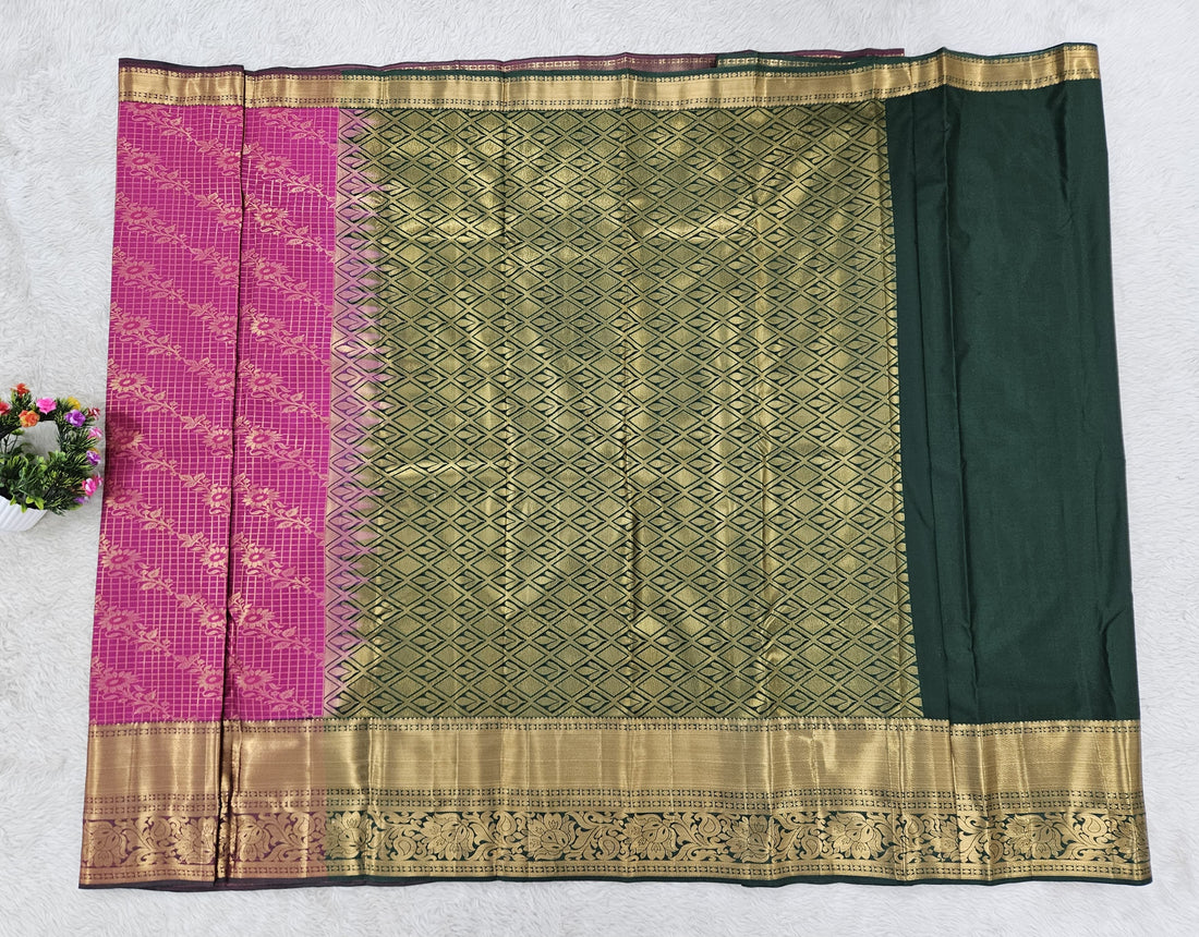 Semi kanchipattu saree