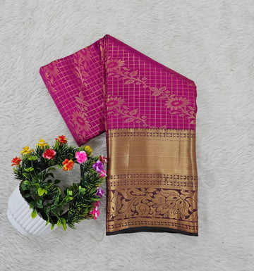 Semi kanchipattu saree
