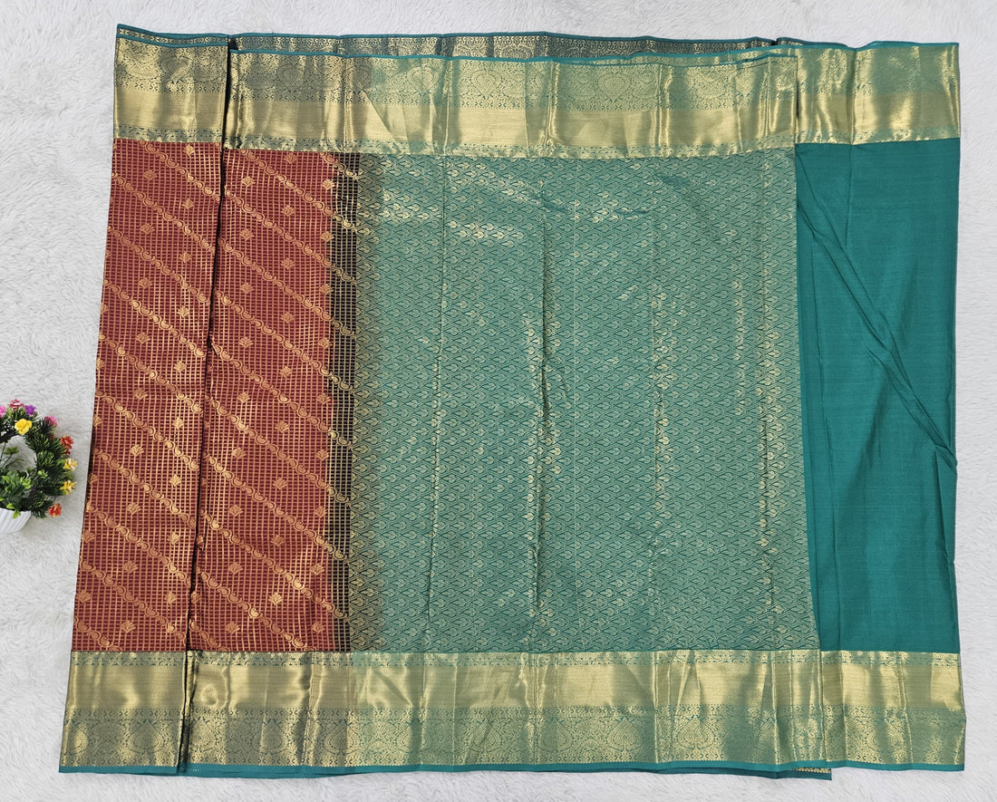 Semi kanchipattu saree