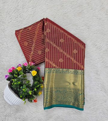 Semi kanchipattu saree
