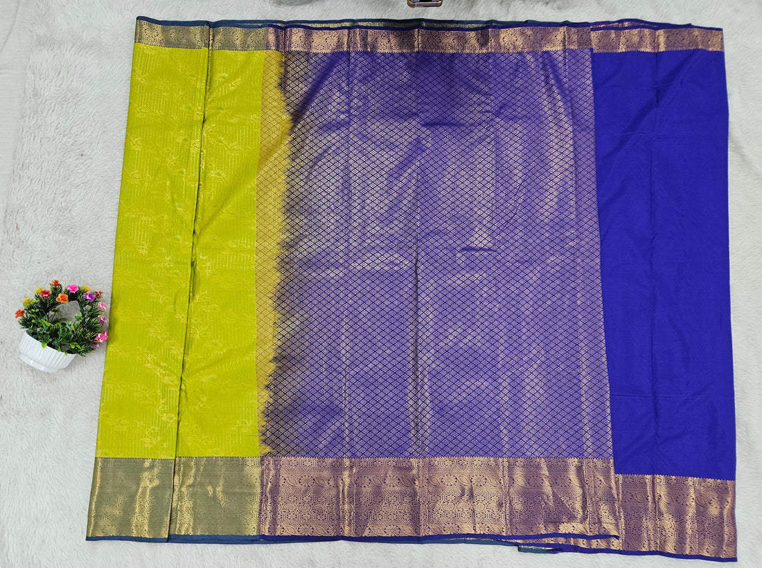 Semi kanchipattu saree