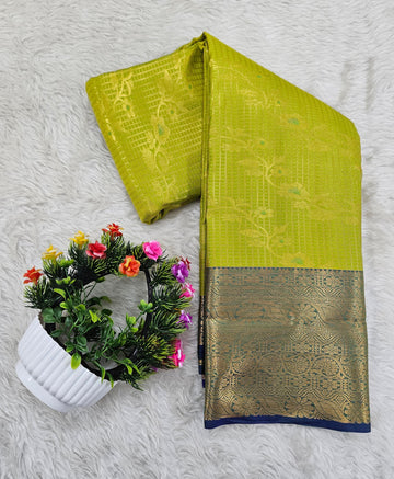 Semi kanchipattu saree