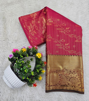 Semi kanchipattu saree
