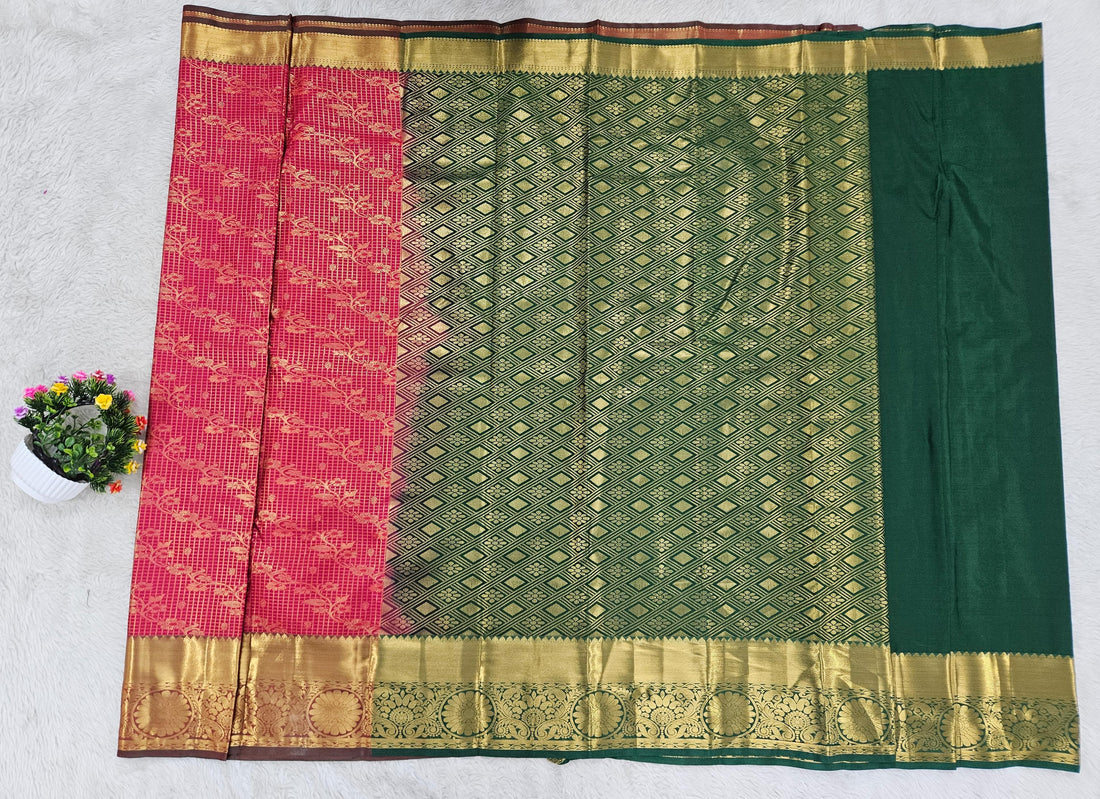 Semi kanchipattu saree