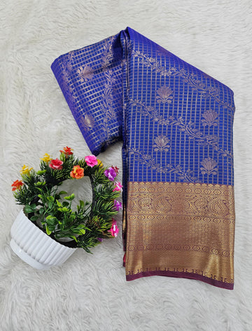 Semi kanchipattu saree