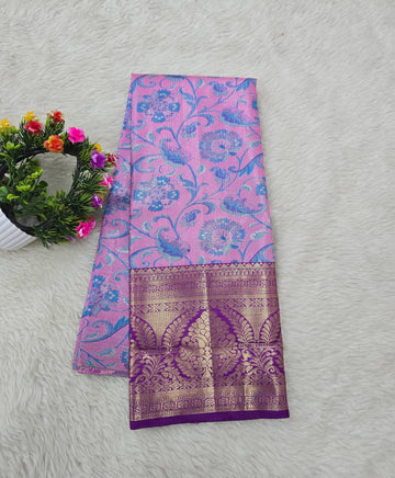 (5–10 Year) Lehenga – Unstitched (Blouse + Material)
