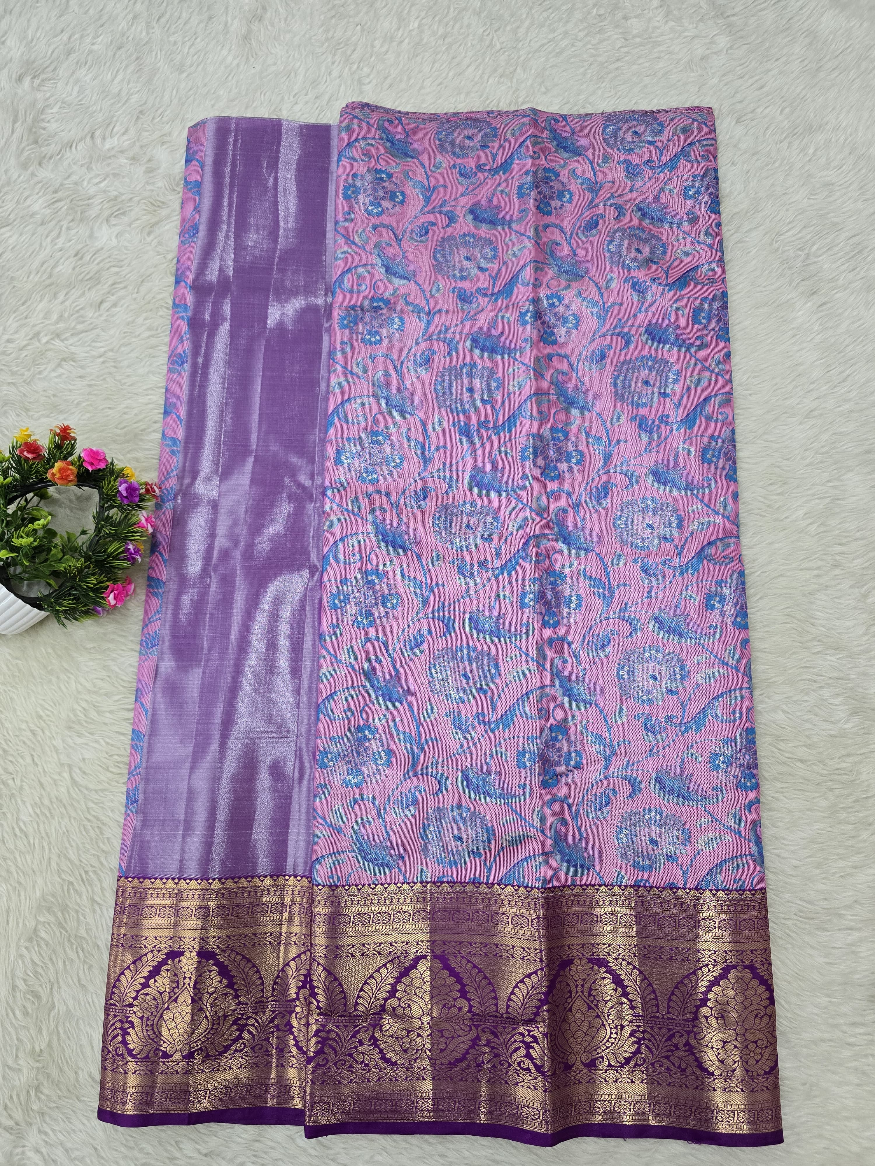 (5–10 Year) Lehenga – Unstitched (Blouse + Material)
