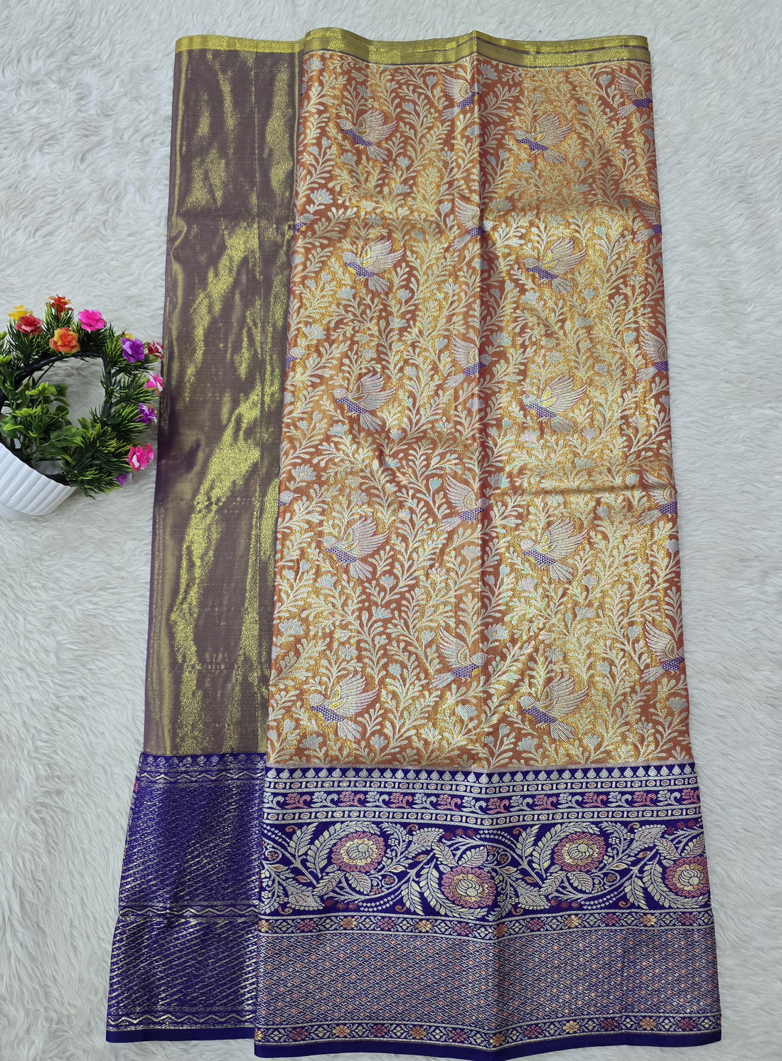 (5–10 Year) Lehenga – Unstitched (Blouse + Material)
