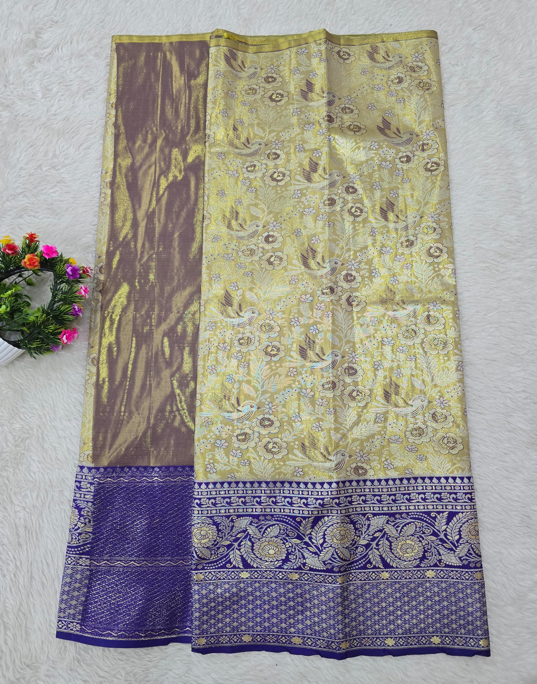 (5–10 Year) Lehenga – Unstitched (Blouse + Material)