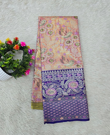(5–10 Year) Lehenga – Unstitched (Blouse + Material)
