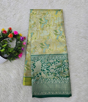 (5–10 Year) Lehenga – Unstitched (Blouse + Material)